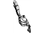 Mopar 68029729AA Rear Hose, Front