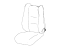 Mopar 7DQ34LR5AA Cover Front Seat Cushion