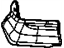 Mopar 55372927AC Guard Fender Lower Front