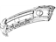 Mopar 55077774AA Nerf Bar, Front