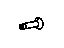 Mopar 6508234AA Striker Bolt, Front