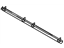Mopar 5152095AA Lower Weatherstrip, Front Driver Side