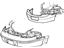 Mopar 4574896 Bumper Cover, Rear
