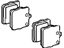 Mopar 5139902AA Pad Kit Rear Disc Brake