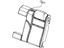 Mopar 5PK79LV5AA Cover Rear Seat Back Left