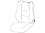 Mopar 5UQ96DX9AD Cover Front Seat Back