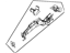 Mopar 5109238AL Rail Front Right, Passenger Side