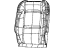 Mopar 6PU12LA3AF Cover Front Seat Back