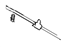 Mopar 6508361AA Stud M8-1.25X52 Door To Hinge