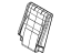 Mopar 6NS44DX9AA Cover Rear Seat Back 3RD Row