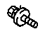 Mopar MR217056 Bumper Cover Bolt, Rear