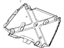 Mopar 55361338AG Pad Hood Silencer
