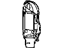 Mopar 55362278AE Tail Lamp Pocket, Rear Passenger Side