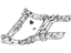 Mopar 4743689AH Engine Cradle, Front
