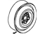 Mopar 4695345 Wheel Assembly, Mini Spare 15 X 4.0 Steel