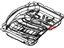 Mopar 68057483AB Pan Rear Floor