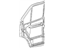 Mopar 5123672AA Door Front Shell