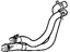 Mopar 5058672AE Hose Heater Return