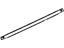 Mopar 5067752AA Weatherstrip Rear Door Belt Outer