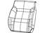 Mopar 68067888AA Seat Back Pad, Front Passenger Side