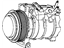 Mopar 55111433AF Compressor A/C Complete