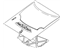 Mopar 5008553AA Silencer Hood