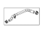 Mopar 68273503AC Hose Engine Oil Cooler Return Includes Clamps