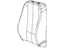Mopar 5LT83DX9AA Cover Front Seat Back