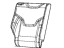 Mopar 6RU20LR5AA Cover Rear Seat Back 2ND Row Right