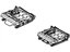 Mopar 68050447AA Cushion Frame, Front