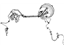 Mopar 5105604AE Hose Brake