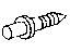 Mopar 6503163 Bumper Cover Bolt
