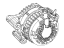 Mopar 68297398AA Generator Engine
