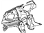Mopar 5140809AA Wheelhouse Assembly, Front Passenger Side