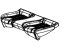 Mopar 5LJ20DX9AB Cover Rear Seat Cushion