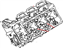Mopar 53021942AA Head Cylinder Right See Note