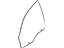 Mopar 5074557AC Door Glass, Front Driver Side