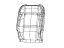 Mopar 7AS44SA5AA Cover Front Seat Back