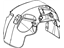 Mopar 55077712AD Liner Front Fender