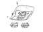 Mopar 5YG83MS7AA Console Overhead, See 008-1100-1115