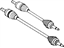 Mopar 4880310AB Shaft Front Drive