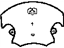 Mopar 1BL36XDHAD Air Bag Driver, Driver Side