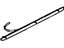Mopar UA98BPKAB Molding Rear Door