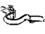 Mopar 55397400AA Footman Loop Door Check Strap Body Half Front Door