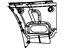 Mopar 5109586AC Retainer Fascia