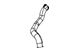 Mopar 55038027AE Hose Radiator Outlet