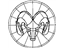 Mopar 1DJ99SZ0AA Cap Wheel Center