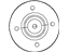 Mopar 4895891AB Center Cap