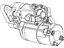 Mopar 5035102AA Starter Engine