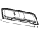 Mopar 68343605AG Glass Backlite Sliding, Rear